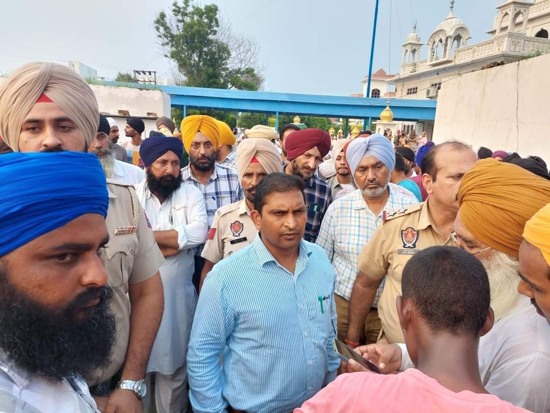 ਸੰਗਤਪੁਰਾ ਗੁਰਦੁਆਰਾ ਸਾਹਿਬ ਘਟਨਾ ਤੇ ਪੁੱਜਾ ਇਹ ਅਫ਼ਸਰ ਜਾਣਿਆ ਸਟੇਟਸ